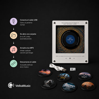 Reproductor de Discos NFC
