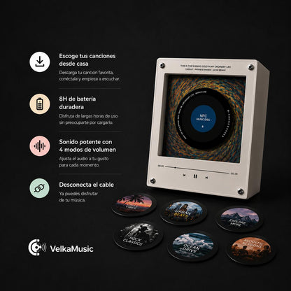 Reproductor de Discos NFC